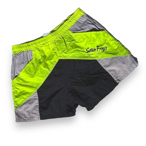 Y2K Senor Frogs Shorts | 5 - Picture 2 of 8